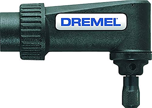 Dremel Attacco ad angolo retto, adattatore per trapano ad angolo retto per utensili rotativi