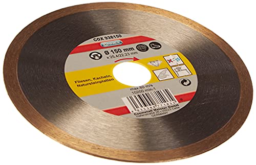 Connex Disco diamantato per piastrelle, 150 mm, colore: Argento