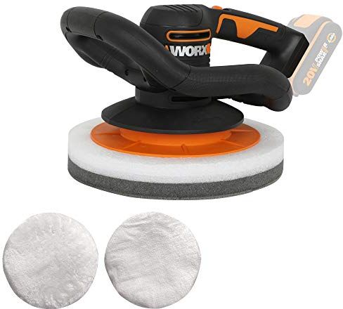 WORX WX856 Lucidatrice rotorobitale a batteria 20V ø 254 mm -3000 giri/min solo corpo macchina