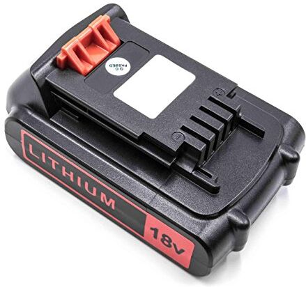 vhbw Batteria sostituisce Black & Decker BL1318, BL1518, BL2018, BL4018 per attrezzi da lavoro (2000mAh, 18V, Li-Ion)