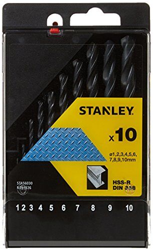 Stanley Cassetta 10 punte HSS: 1-10 x1.0