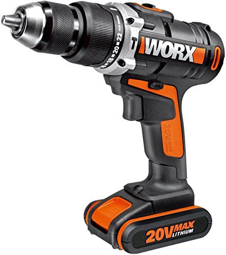 WORX Hammer Drill 1 batteria agli ioni di litio 20V-2,0Ah