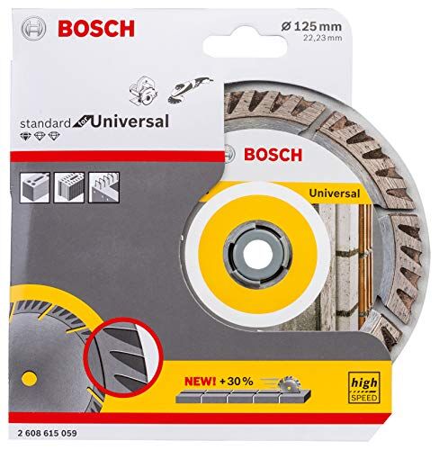 Bosch 2 608 615 059 Disco diamantato pezziandard per Universal DIA-TS 125x22,23