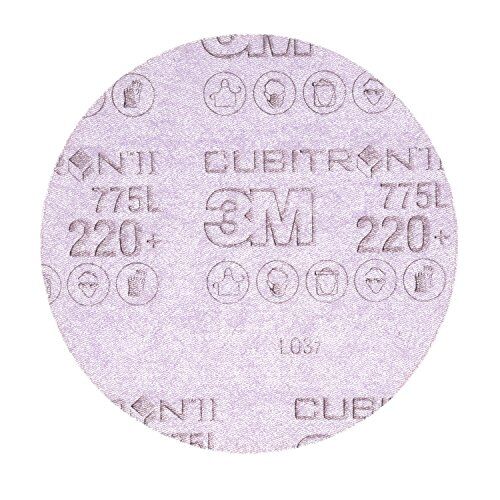 3M 3 m 744493 Cubitron II Hookit film disco 775L 220 +/, non perforata/set 150 mm (confezione da 50)