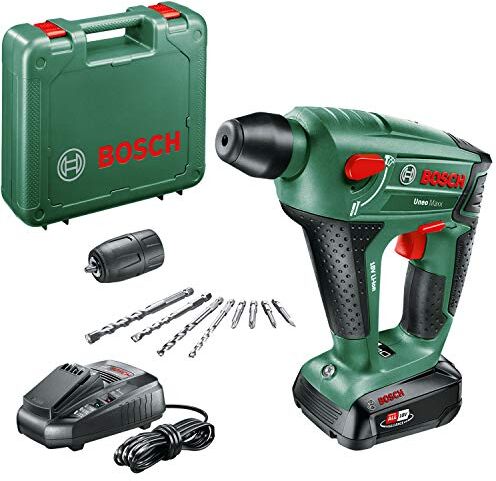 Bosch Uneo Maxx Martello Perforatore Ricaricabile, con 1 Batteria, 18 V