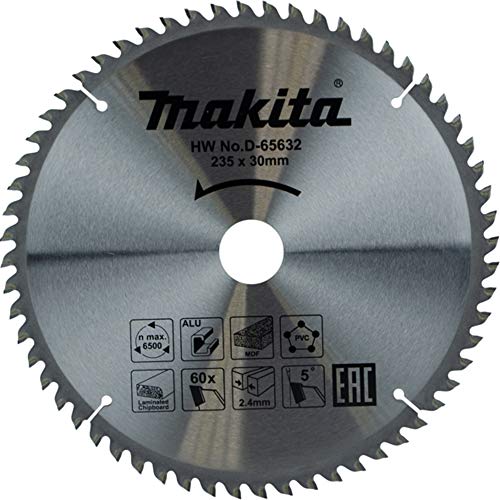 Makita TCT Lama per sega multiuso, 235 mm x 60 denti