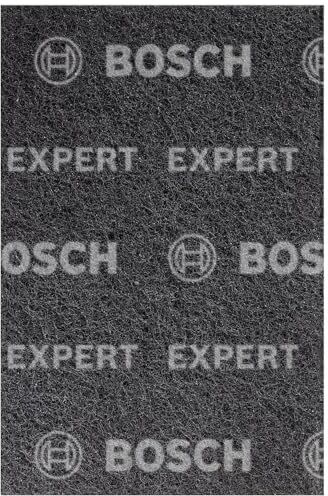 Bosch 1x Fogli abrasivi in tessuto non tessuto Expert N880 (per Lamiere di acciaio, 152 x 229 mm, Grana Media S, Accessorio Levigatura manuale)