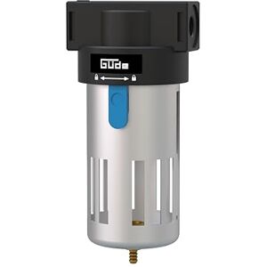 Güde Filtro separatore acqua 1/4 (filettatura di collegamento IG 1/4", massima pressione di esercizio 10 bar, per montaggio su compressori/tubi dell'aria compressa, con valvola di scarico) Güde Filtro separatore acqua 1/4 (filettatura di collegamento IG 1/4", massima pressione di esercizio 10 bar, per montaggio su compressori/tubi dell'aria compressa, con valvola di scarico)
