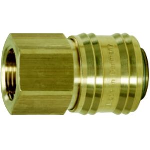 KS TOOLS Rubinetto Rapido in Ottone con Filettatura Interna, GIG, 1/2 KS TOOLS Rubinetto Rapido in Ottone con Filettatura Interna, GIG, 1/2