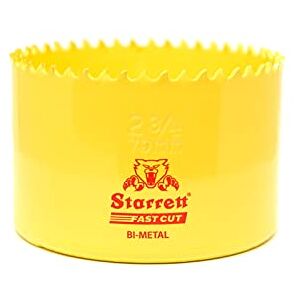 Starrett SH0234 HSS Bimetal 6TPI Sega a Tazza, 70 mm Starrett SH0234 HSS Bimetal 6TPI Sega a Tazza, 70 mm