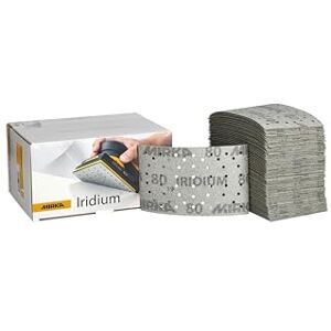 Abrasivo Mirka IRIDIUM - 81x133mm, Grip 54T, Granulometria 80 - Abrasivo Abrasivo Mirka IRIDIUM - 81x133mm, Grip 54T, Granulometria 80 - Abrasivo