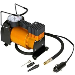 Wintem Compressore per Pneumatici Portatile Ideale per Situazioni di Emergenza per un Gonfiaggio Rapido di Ruote di Moto, Auto e Bici Alimentazione Tramite Presa Accendisigari Auto 12V Wintem Compressore per Pneumatici Portatile Ideale per Situazioni di Emergenza per un Gonfiaggio Rapido di Ruote di Moto, Auto e Bici Alimentazione Tramite Presa Accendisigari Auto 12V