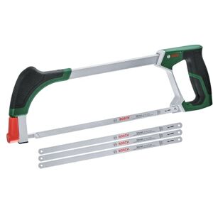 Bosch seghetto 300 mm + 3 lame suppl. (seghetto univ. con 4 durevoli lame in bimet. per metallo, legno, plastica, altri materiali; mecc. di sgancio facilitato; Softgrip) Amazon Edition Bosch seghetto 300 mm + 3 lame suppl. (seghetto univ. con 4 durevoli lame in bimet. per metallo, legno, plastica, altri materiali; mecc. di sgancio facilitato; Softgrip) Amazon Edition