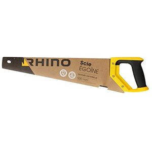 Rhino Sega a mano per taglio legno, rivestimento in PTFE antifrizione-dentatura universale temprata 11 denti/pollice-lunghezza, 500 mm Rhino Sega a mano per taglio legno, rivestimento in PTFE antifrizione-dentatura universale temprata 11 denti/pollice-lunghezza, 500 mm