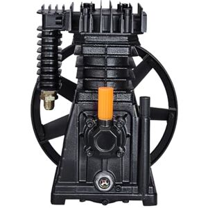 VEVOR Testa Pompa del Compressore d'Aria 3HP 5,8 CFM a 90 PSI, Testa Pompa del Compressore d'Aria 2 Cilindri, Testa della Pompa Stadio Singolo con Pressione max. 116 PSI, Testa Pompa Flusso 164L/min VEVOR Testa Pompa del Compressore d'Aria 3HP 5,8 CFM a 90 PSI, Testa Pompa del Compressore d'Aria 2 Cilindri, Testa della Pompa Stadio Singolo con Pressione max. 116 PSI, Testa Pompa Flusso 164L/min