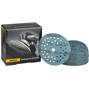 Mirka Galaxy carta abrasiva epossidica 125mm a strappo grana 80 per la levigatura di resina epossidica, legno, epossidica, rivertable / 50 pz. dischi abrasivi Mirka Galaxy carta abrasiva epossidica 125mm a strappo grana 80 per la levigatura di resina epossidica, legno, epossidica, rivertable / 50 pz. dischi abrasivi