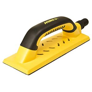 Mirka Levigatrice manuale con a strappo e aspirazione per strisce di levigatura 80x230 mm, blocco di levigatura per la levigatura di stucco, intonaco, legno, levigatura senza polvere, Mirka Levigatrice manuale con a strappo e aspirazione per strisce di levigatura 80x230 mm, blocco di levigatura per la levigatura di stucco, intonaco, legno, levigatura senza polvere,