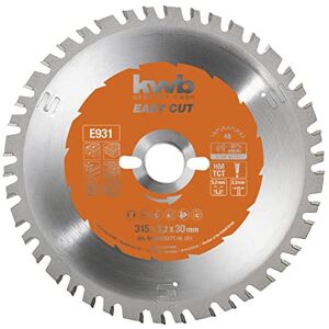 kwb foglio per tutti gli usi per tappatura e seghe da taglio 593133 (315 x 30 mm, 48 denti, cambio speciale per cambiare) kwb foglio per tutti gli usi per tappatura e seghe da taglio 593133 (315 x 30 mm, 48 denti, cambio speciale per cambiare)