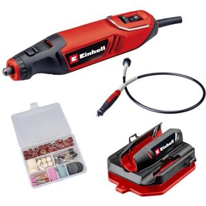 Einhell Strumento per rettifica e incisione TC-MT 150 e (150 W, elettronica di velocità, max. 35000 giri/min, blocco mandrino, incl. Accessori da 117 pezzi) Einhell Strumento per rettifica e incisione TC-MT 150 e (150 W, elettronica di velocità, max. 35000 giri/min, blocco mandrino, incl. Accessori da 117 pezzi)