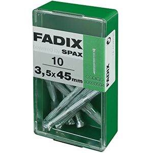 FADIX CAJA S 10 uds. CLAVO CP ESTRIADO ACERO 3,5x45mm FADIX CAJA S 10 uds. CLAVO CP ESTRIADO ACERO 3,5x45mm