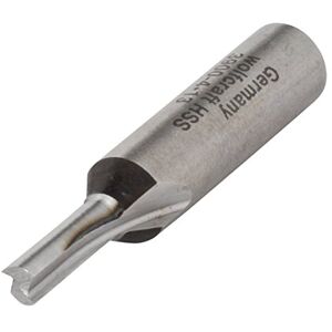 wolfcraft Fresa per scanalature HSS Ø 4 mm I I per fresatrici verticali I Fresa HSS per fresare legno duro e tenero e plastica I Prodotto in Germania wolfcraft Fresa per scanalature HSS Ø 4 mm I I per fresatrici verticali I Fresa HSS per fresare legno duro e tenero e plastica I Prodotto in Germania
