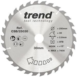 Trend CSB/25030 Lama Circolare Craft Pro Rip TCT - Sega Circolare Trend CSB/25030 Lama Circolare Craft Pro Rip TCT - Sega Circolare