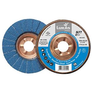 LUKAS SLTT Z Power Platorello per levigatura, ø 125 mm, grana 40 LUKAS SLTT Z Power Platorello per levigatura, ø 125 mm, grana 40