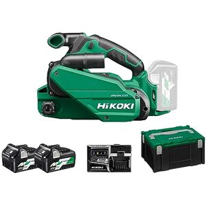 HIKOKI Akku Bandschleifer SB3608DA (18V, Akku 2,5 Ah, Schleiffläche (Breite): 76 mm, Bandlänge: 533 mm, Bandgeschwindigkeit: 122-450 m/min, Brushless) Zubehör: alles im HSC Koffer. HIKOKI Akku Bandschleifer SB3608DA (18V, Akku 2,5 Ah, Schleiffläche (Breite): 76 mm, Bandlänge: 533 mm, Bandgeschwindigkeit: 122-450 m/min, Brushless) Zubehör: alles im HSC Koffer.