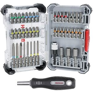 Bosch Set di 45 punte extra dure per cacciavite, 44+1 pezzo (168 x 110,5 mm, accessori professionali, cacciavite, trapano) Bosch Set di 45 punte extra dure per cacciavite, 44+1 pezzo (168 x 110,5 mm, accessori professionali, cacciavite, trapano)