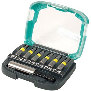 wolfcraft Bit-box TORX® (T 10-25), 7 pezzi I I 6 inserti Solid di diverse dimensioni, portainserto incluso wolfcraft Bit-box TORX® (T 10-25), 7 pezzi I I 6 inserti Solid di diverse dimensioni, portainserto incluso