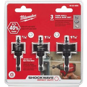 Milwaukee Conjunto coronas para llave impacto 22/29/35mm Milwaukee Conjunto coronas para llave impacto 22/29/35mm