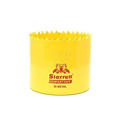 Starrett HSSCO Bimetal Sega a Tazza, Ø 52mm Starrett HSSCO Bimetal Sega a Tazza, Ø 52mm