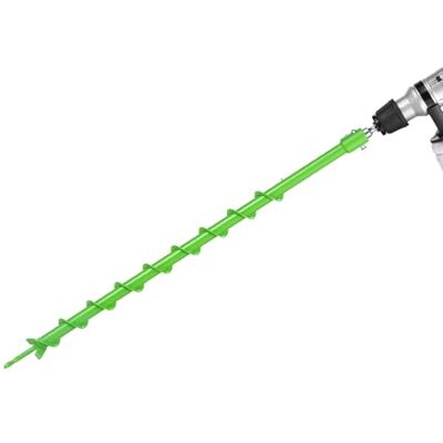 VEVOR Punta da Trapano a Coclea per Piantagione, Punta da Trapano a Spirale Ø40 x 790 mm, Compatibile con Trapani con Attacco da 20 mm, Accessori per Perforazione da Giardino Cortile VEVOR Punta da Trapano a Coclea per Piantagione, Punta da Trapano a Spirale Ø40 x 790 mm, Compatibile con Trapani con Attacco da 20 mm, Accessori per Perforazione da Giardino Cortile