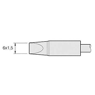 JBC C470002 Punta per saldare per T470, a scalpello JBC C470002 Punta per saldare per T470, a scalpello