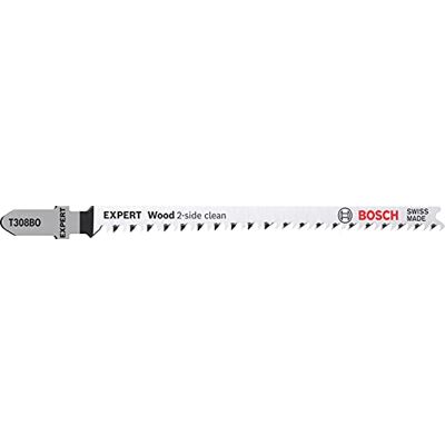 Lama per seghetto Bosch Expert Puu 2-side clean T 308 BO - Acciaio ad alto tenore di carbonio, 3 pezzi Lama per seghetto Bosch Expert Puu 2-side clean T 308 BO - Acciaio ad alto tenore di carbonio, 3 pezzi