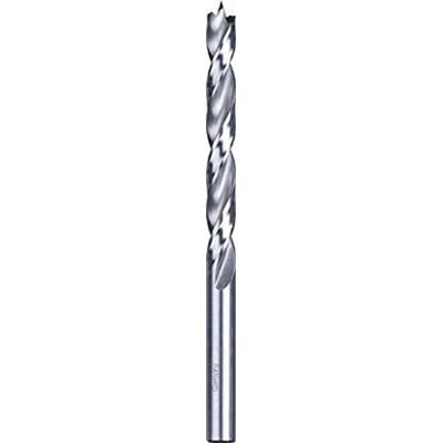 kwb Punta per legno duro Ø 10 mm con lunga durata, fori puliti, design a scanalatura a doppia terra e alta precisione kwb Punta per legno duro Ø 10 mm con lunga durata, fori puliti, design a scanalatura a doppia terra e alta precisione