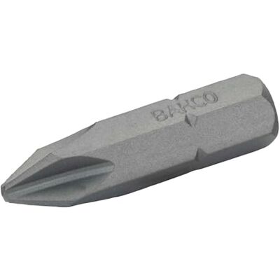 Bahco Punta destornillatore a percussione 5/16" per viti Phillips a testa PH2 di 32 mm 5 pezzi/scatola di plastica Bahco Punta destornillatore a percussione 5/16" per viti Phillips a testa PH2 di 32 mm 5 pezzi/scatola di plastica
