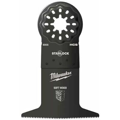 Lama a immersione per legno Milwaukee - Accessorio per utensili oscillanti Lama a immersione per legno Milwaukee - Accessorio per utensili oscillanti