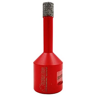 SHDIATOOL Punta per Trapano Diamantata 8mm Vacuum Brasato Foretto Diamantato per Porcellana Piastrella Granito Marmo Taglio a Secco SHDIATOOL Punta per Trapano Diamantata 8mm Vacuum Brasato Foretto Diamantato per Porcellana Piastrella Granito Marmo Taglio a Secco