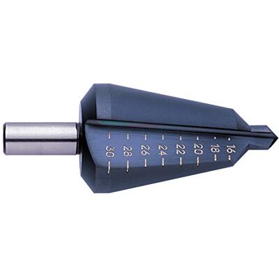 Exact Fresa conica per lamiera, misura A, HSS, rivestimento TiAlN Exact Fresa conica per lamiera, misura A, HSS, rivestimento TiAlN