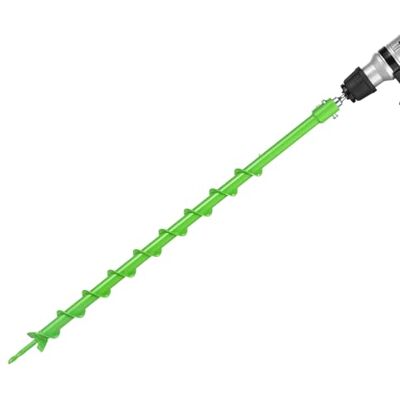 VEVOR Punta da Trapano a Coclea per Piantagione, Punta da Trapano a Spirale Ø60 x 790 mm, Compatibile con Trapani con Attacco da 20 mm, Accessori per Perforazione da Giardino Cortile VEVOR Punta da Trapano a Coclea per Piantagione, Punta da Trapano a Spirale Ø60 x 790 mm, Compatibile con Trapani con Attacco da 20 mm, Accessori per Perforazione da Giardino Cortile