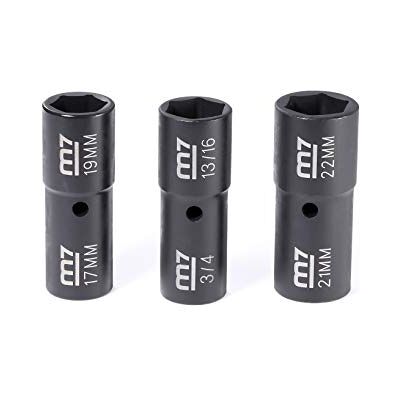 king tony King Tony KT Pro/m7 Bussola a percussione 1/2", 17 x 19 mm king tony King Tony KT Pro/m7 Bussola a percussione 1/2", 17 x 19 mm