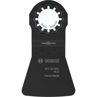 Bosch 1x Lama per raschietto ATZ 52 SCF (per Colla, Vernice su legno, Larghezza 52 mm, Professional Accessorio Utensile multifunzione) Bosch 1x Lama per raschietto ATZ 52 SCF (per Colla, Vernice su legno, Larghezza 52 mm, Professional Accessorio Utensile multifunzione)