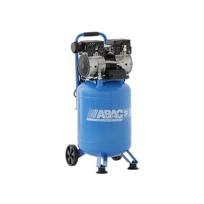 ABAC Compressore d'Aria Verticale e Silenzioso EASE-AIR 30V, Oil-Free, Pressione Massima 8 Bar, Potenza 1 Hp, Serbatoio 30 Litri, Rumorosità 59 dB ABAC Compressore d'Aria Verticale e Silenzioso EASE-AIR 30V, Oil-Free, Pressione Massima 8 Bar, Potenza 1 Hp, Serbatoio 30 Litri, Rumorosità 59 dB