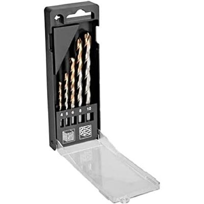 Bahco MASONRY-CONCRETE DRILL SET 5PC Unid: 1 Bahco MASONRY-CONCRETE DRILL SET 5PC Unid: 1