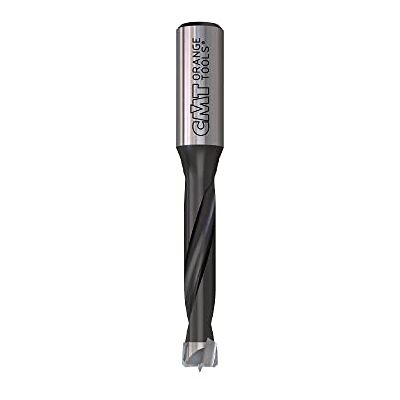CMT ORANGE TOOLS CMT Punta Foratrice ad Attacco Rapido per Fori Ciechi (per Elettrofresatrici), Metallo/Grigio CMT ORANGE TOOLS CMT Punta Foratrice ad Attacco Rapido per Fori Ciechi (per Elettrofresatrici), Metallo/Grigio