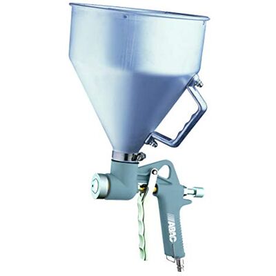 ABAC Pistola a Spruzzo per Intonaco G-534 con Imbuto per intonaco da 4500ml, Ugelli da 4, 6 e 8 mm, Pressione Max 8 Bar ABAC Pistola a Spruzzo per Intonaco G-534 con Imbuto per intonaco da 4500ml, Ugelli da 4, 6 e 8 mm, Pressione Max 8 Bar