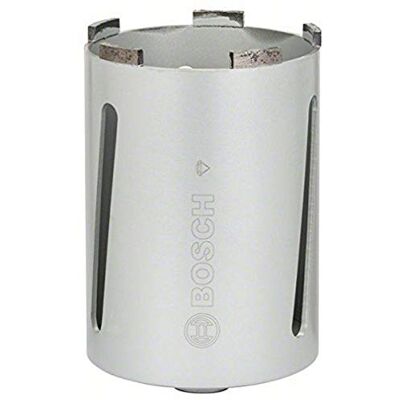 Bosch , Corona Diamantata Per Carotaggio A Secco, G 1/2 ", Per Universal, Diametro 107 Mm, Lunghezza 150 Mm, 6 Segmenti, Altezza Segmenti 7 Mm, Bosch , Corona Diamantata Per Carotaggio A Secco, G 1/2 ", Per Universal, Diametro 107 Mm, Lunghezza 150 Mm, 6 Segmenti, Altezza Segmenti 7 Mm,