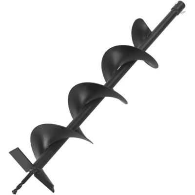 vidaXL Trivella 150 mm - Acciaio Robusto per Piantare Alberi vidaXL Trivella 150 mm - Acciaio Robusto per Piantare Alberi