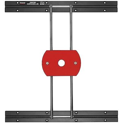 TREND Router Surfacing Jig, dima compatta adattabile per lavori di piallatura, affilatura e scavo su materiale largo o di forma irregolare, TREND Router Surfacing Jig, dima compatta adattabile per lavori di piallatura, affilatura e scavo su materiale largo o di forma irregolare,